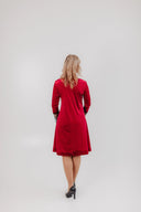 Velvet Dress Beta Red