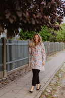 Sieviešu Softshell mētelis Beige FLowers