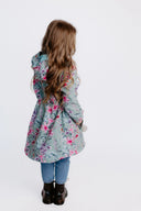 Girls' Softshell Coat Mint Spring Meadow