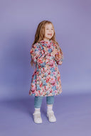 Girls' Softshell Coat Roses
