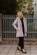 Sieviešu Softshell mētelis Beige FLowers