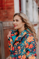 Sieviešu Softshell mētelis Vintage Flowers