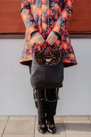 Backpack Black Leopard