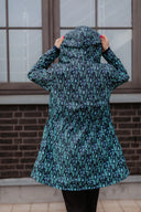 Sieviešu Softshell mētelis Blue Leaves