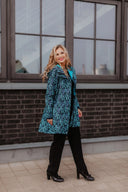 Sieviešu Softshell mētelis Blue Leaves