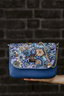 Rokas soma - Baguette tipa Blue Flowers