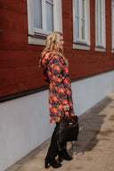 Sieviešu Softshell mētelis Orange Peonies