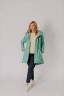 Sieviešu Softshell mētelis Mint Golden Corals