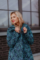 Sieviešu Softshell mētelis Blue Leaves