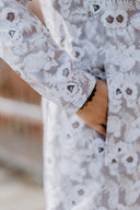 Sieviešu Softshell mētelis White Flowers