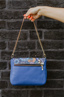 Rokas soma - Baguette tipa Blue Flowers