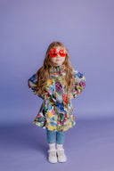 Girls' Softshell Coat Watercolor