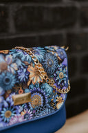 Rokas soma - Baguette tipa Blue Flowers