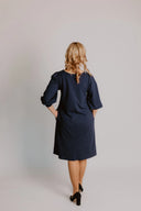 Sweater dress Dark blue