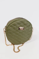 Handbag Round Khaki