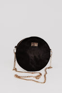 Handbag Round Black Pony