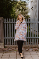 Sieviešu Softshell mētelis Beige FLowers