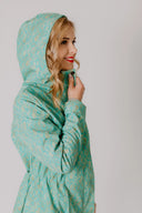 Sieviešu Softshell mētelis Mint Golden Corals