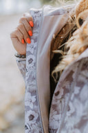 Sieviešu Softshell mētelis White Flowers