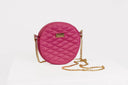 Handbag Round Fuschia