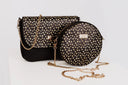Round Gold Dots Handbag