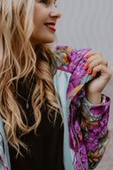 Sieviešu Softshell mētelis Mint Exotic Orchids