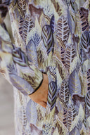 Sieviešu Softshell mētelis Khaki Leaves