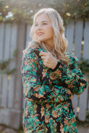 Sieviešu Softshell mētelis Black Floral