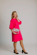 Jumper dress Fuchsia