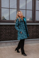 Sieviešu Softshell mētelis Blue Leaves