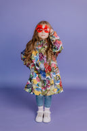 Girls' Softshell Coat Watercolor