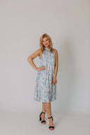 Dress Light Blue Feathers