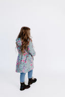 Girls' Softshell Coat Mint Spring Meadow