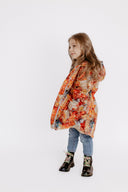 Girls' Softshell Coat Orange Time