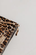 Clutch bag Black Leopard