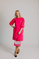 Jumper dress Fuchsia