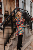 Sieviešu Softshell mētelis Vintage Flowers