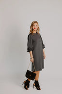 Sweater dress Dark grey