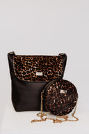 Handbag Round Black Pony