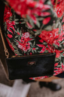 Clutch bag Black Pony