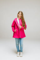Meiteņu Softshell mētelis Fuchsia