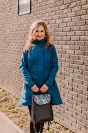 Sieviešu Softshell mētelis Dark Turquoise