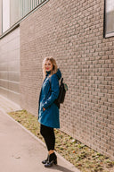 Sieviešu Softshell mētelis Dark Turquoise