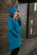 Sieviešu Softshell mētelis Dark Turquoise