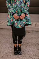 Backpack Black Jungle