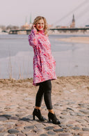 Sieviešu Softshell mētelis Pink Blosoom