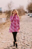 Sieviešu Softshell mētelis Pink Blosoom