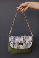 Rokas soma - Baguette tipa Khaki Leaves