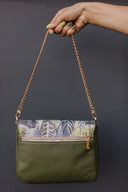 Rokas soma - Baguette tipa Khaki Leaves