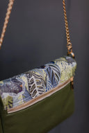 Rokas soma - Baguette tipa Khaki Leaves